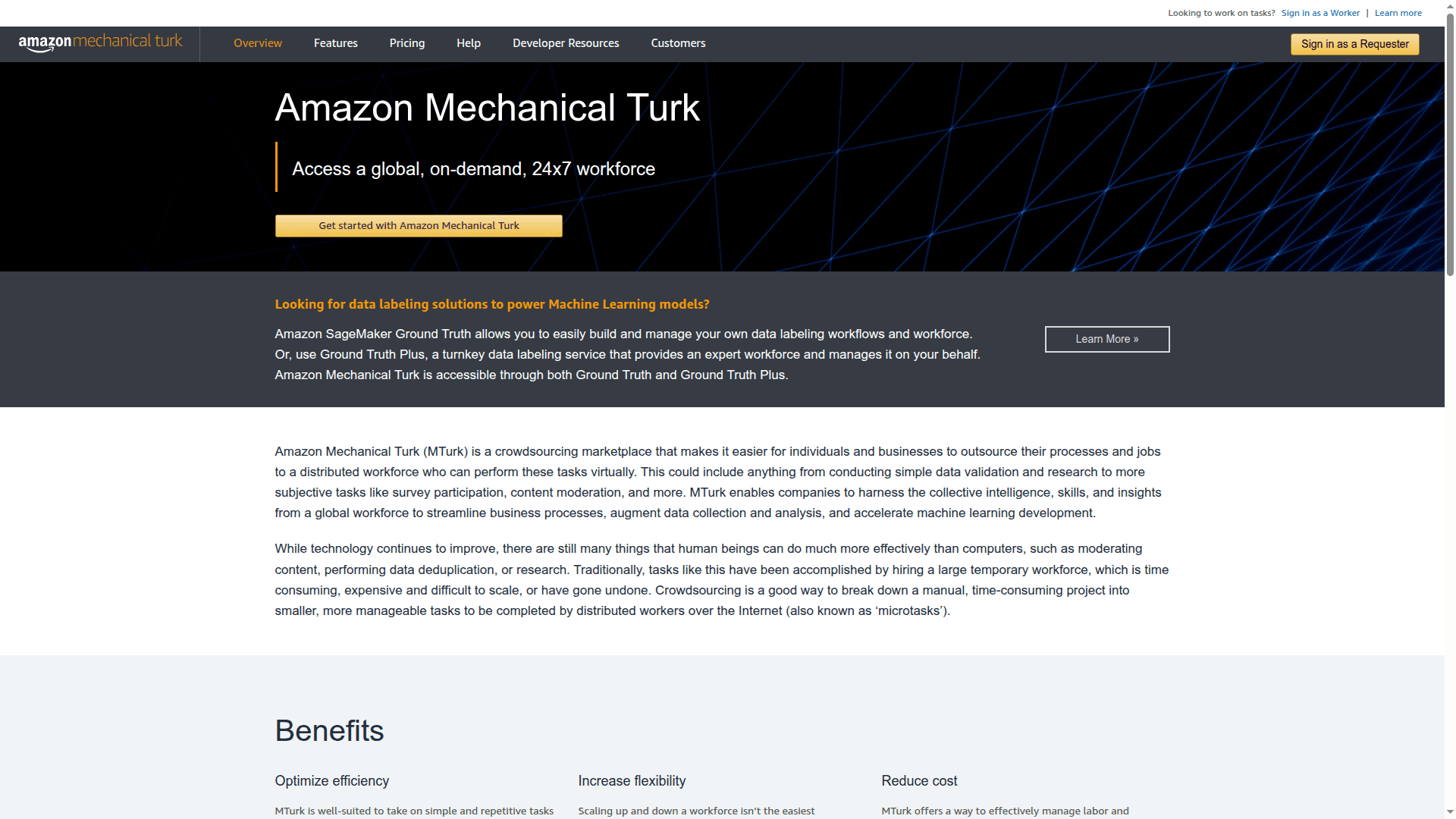 Amazon Mechanical Turk - 1