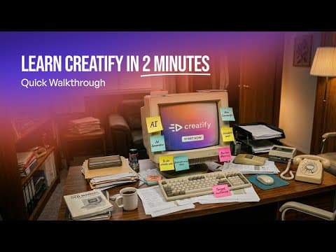 Creatify Demo Video